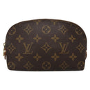 LOUIS VUITTON Monogram Pochette Cosmetic PM Pouch M43998 LV Auth 140084-13