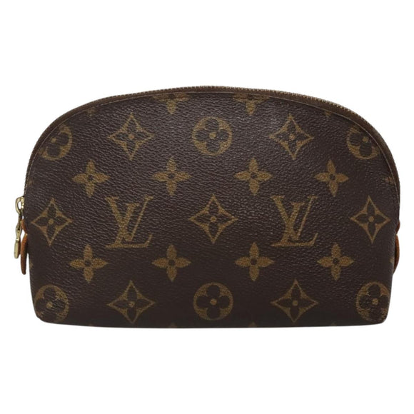 LOUIS VUITTON Monogram Pochette Cosmetic PM Pouch M43998 LV Auth 140084