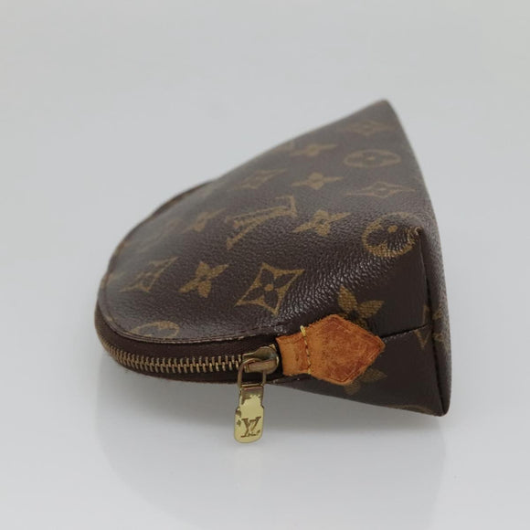 LOUIS VUITTON Monogram Pochette Cosmetic PM Pouch M43998 LV Auth 140084