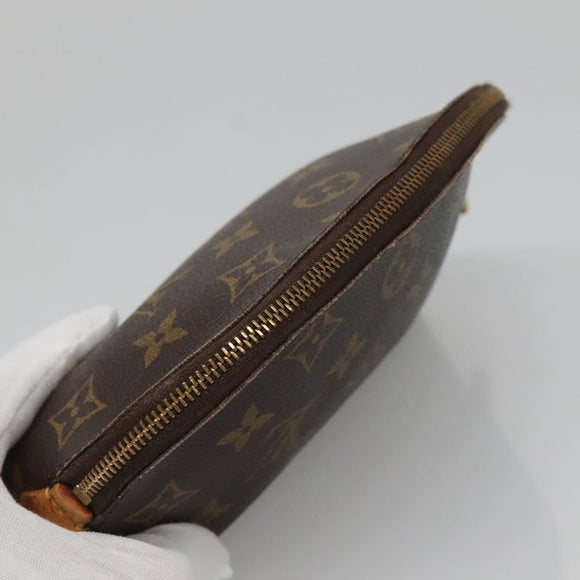 LOUIS VUITTON Monogram Pochette Cosmetic PM Pouch M43998 LV Auth 140084