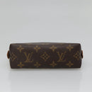 LOUIS VUITTON Monogram Pochette Cosmetic PM Pouch M43998 LV Auth 140084-6