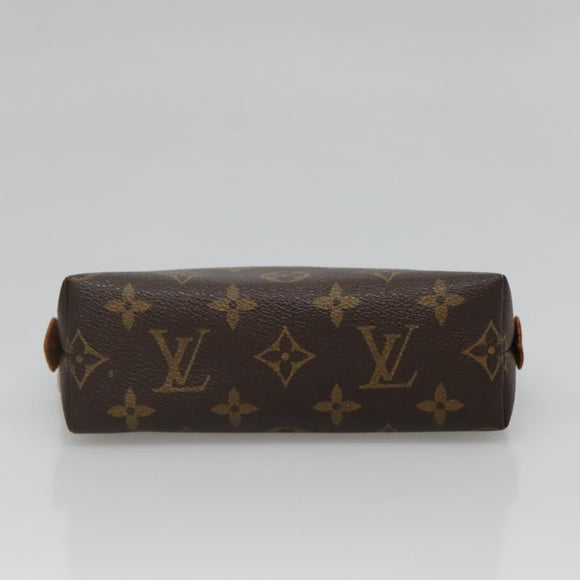 LOUIS VUITTON Monogram Pochette Cosmetic PM Pouch M43998 LV Auth 140084