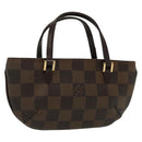 LOUIS VUITTON Damier Ebene Manosque GM Accessory Pouch N51120 LV Auth 140086-1