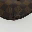 LOUIS VUITTON Damier Ebene Manosque GM Accessory Pouch N51120 LV Auth 140086-14