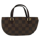 LOUIS VUITTON Damier Ebene Manosque GM Accessory Pouch N51120 LV Auth 140086-13