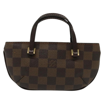 LOUIS VUITTON Damier Ebene Manosque GM Accessory Pouch N51120 LV Auth 140086 - 0