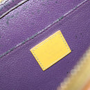 LOUIS VUITTON Epi Dauphine GM Pouch Yellow LV Auth 140087-9