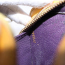 LOUIS VUITTON Epi Dauphine GM Pouch Yellow LV Auth 140087-12