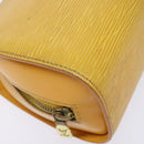 LOUIS VUITTON Epi Dauphine GM Pouch Yellow LV Auth 140087-14