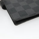 LOUIS VUITTON Damier Graphite Agenda PM Day Planner Cover R21130 LV Auth 140089-16