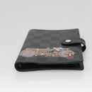 LOUIS VUITTON Damier Graphite Agenda PM Day Planner Cover R21130 LV Auth 140089-6
