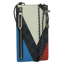 LOUIS VUITTON Damier Graphite Pochette Phone Shoulder Bag N41630 LV Auth 140090-1