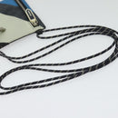 LOUIS VUITTON Damier Graphite Pochette Phone Shoulder Bag N41630 LV Auth 140090-7