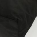 PRADA Tote Bag Nylon Black Silver Auth 140097-14