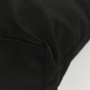 PRADA Tote Bag Nylon Black Silver Auth 140097-16