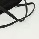 PRADA Tote Bag Nylon Black Silver Auth 140097-7