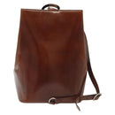 CARTIER Shoulder Bag Enamel Brown Silver Auth 140103-3