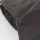 HERMES Her Line MM Hand Bag Canvas Gray Silver Auth 140106-11