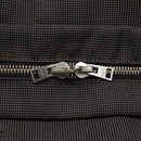 HERMES Her Line MM Hand Bag Canvas Gray Silver Auth 140106-14