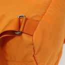 PRADA Backpack Nylon Orange Silver Auth 140110-19