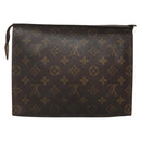 LOUIS VUITTON Monogram Posh Toilette 26 Pouch M47542 LV Auth 140111-3