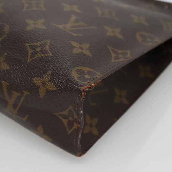 LOUIS VUITTON Monogram Posh Toilette 26 Pouch M47542 LV Auth 140111