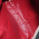 CHANEL Chain Shoulder Bag Enamel Black Silver CC Auth 140118-17