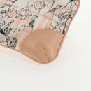 CHANEL Chain Shoulder Bag Silk Pink Gold CC Auth 140122V-14