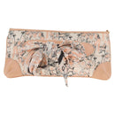 CHANEL Chain Shoulder Bag Silk Pink Gold CC Auth 140122V-2