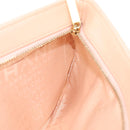 CHANEL Chain Shoulder Bag Silk Pink Gold CC Auth 140122V-22