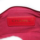 CHANEL Chain Matelasse Shoulder Bag Lamb Skin White Gold CC Auth 140124M-23