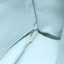 CHANEL Matelasse Chain Shoulder Bag Lamb Skin Light Blue Gold CC Auth 140125V-10