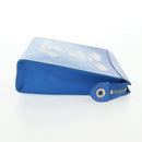 LOUIS VUITTON Monogram Crows Pochette Voyage Bag Blue White M45480 Auth 140129M-4
