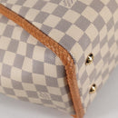 LOUIS VUITTON Damier Azur Propriano Tote Bag N44027 LV Auth 140131V-17