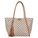 LOUIS VUITTON Damier Azur Propriano Tote Bag N44027 LV Auth 140131V-13