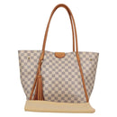 LOUIS VUITTON Damier Azur Propriano Tote Bag N44027 LV Auth 140131V-12