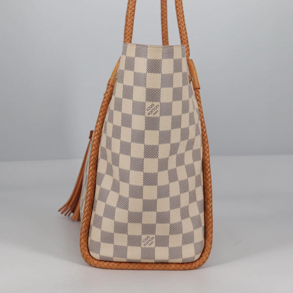 LOUIS VUITTON Damier Azur Propriano Tote Bag N44027 LV Auth 140131V