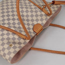 LOUIS VUITTON Damier Azur Propriano Tote Bag N44027 LV Auth 140131V-7