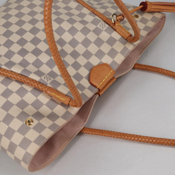 LOUIS VUITTON Damier Azur Propriano Tote Bag N44027 LV Auth 140131V