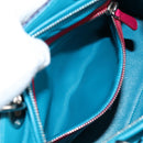 Christian Dior Canage Hand Bag Leather 2way Multicolor Silver Auth 140132M-26