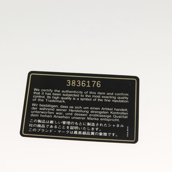 CHANEL Chain Matelasse Shoulder Bag Lamb Skin Pink Gold CC Auth 140142