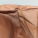 BVLGARI Hand Bag Canvas Ivory Auth 140144-18