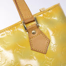 LOUIS VUITTON Monogram Vernis Houston Hand Bag Gris M91053 LV Auth 140146-15