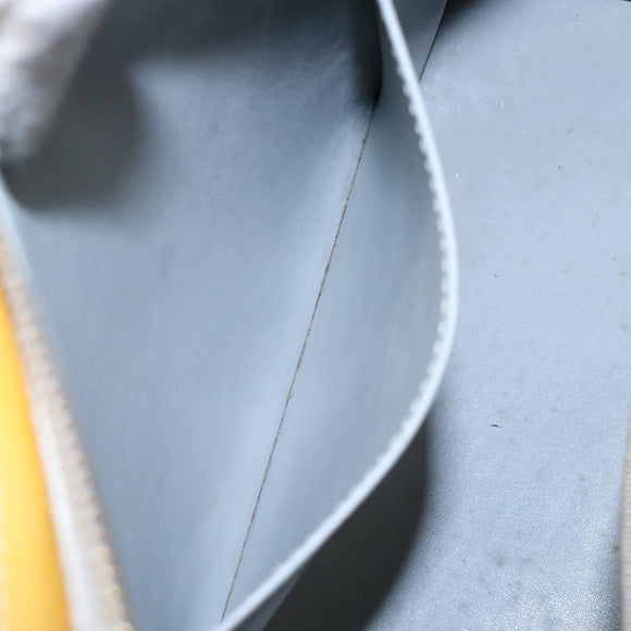 LOUIS VUITTON Monogram Vernis Houston Hand Bag Gris M91053 LV Auth 140146