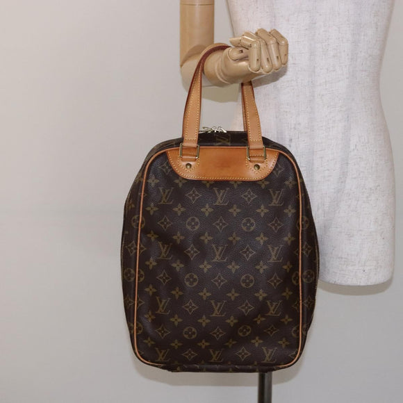 LOUIS VUITTON Monogram Excursion Hand Bag M41450 LV Auth 140149