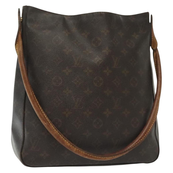 LOUIS VUITTON Monogram Looping GM Shoulder Bag M51145 LV Auth 140151