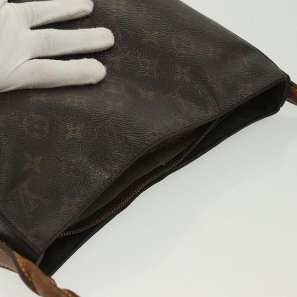 LOUIS VUITTON Monogram Looping GM Shoulder Bag M51145 LV Auth 140151
