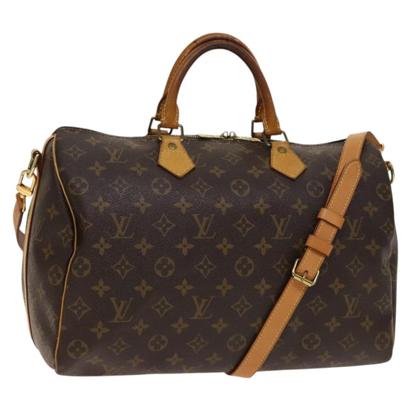 LOUIS VUITTON Monogram Speedy Bandouliere 35 Hand Bag M40392 LV Auth 140152