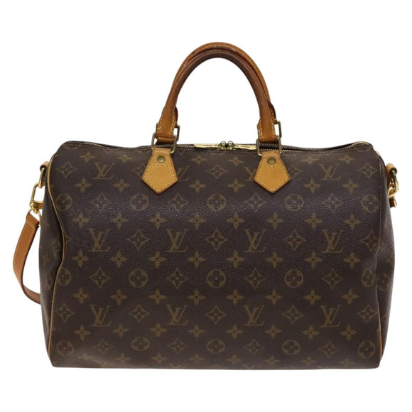 LOUIS VUITTON Monogram Speedy Bandouliere 35 Hand Bag M40392 LV Auth 140152