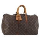 LOUIS VUITTON Monogram Keepall 45 Boston Bag M41428 LV Auth 140153-1